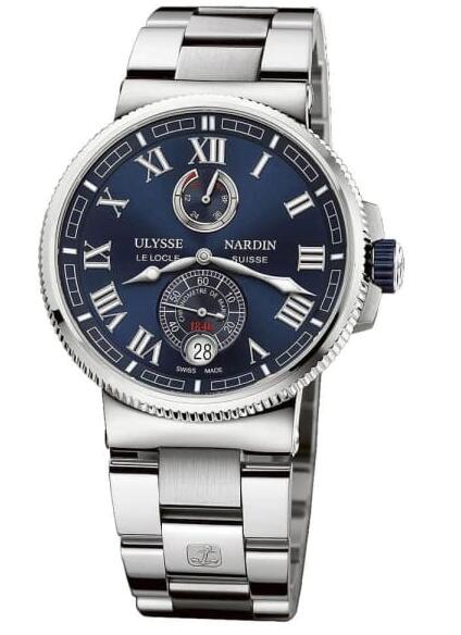 Review Best Ulysse Nardin Marine Chronometer Manufacture 43mm 1183-126-7M/43 watches sale